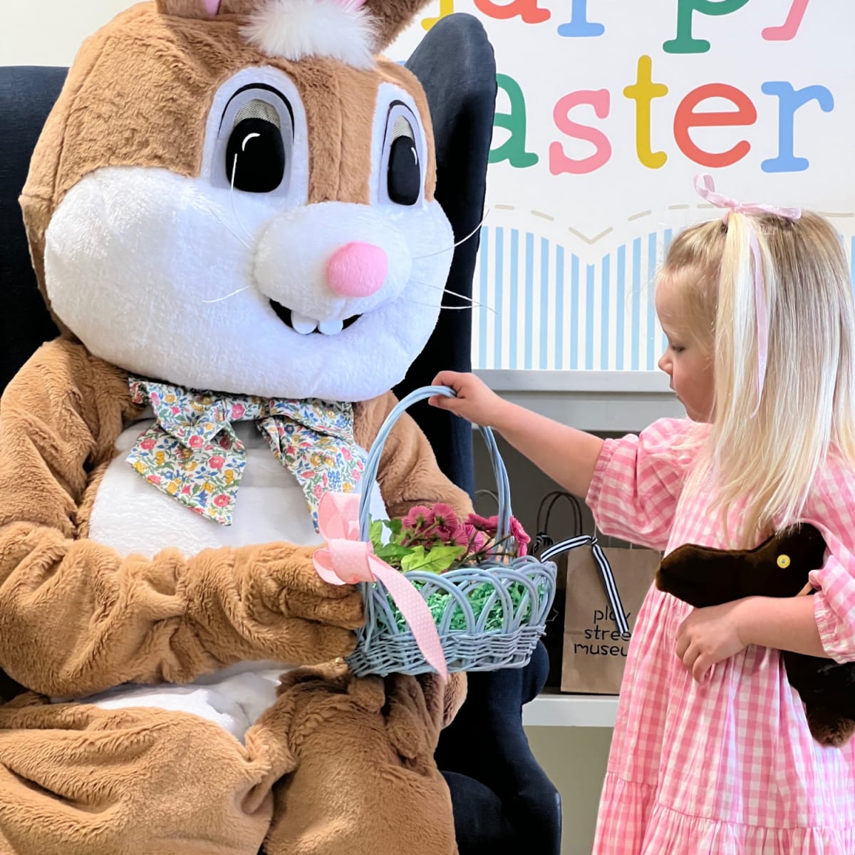 🥕 Meet The Easter Bunny - Play Street Frisco🐰 Photo