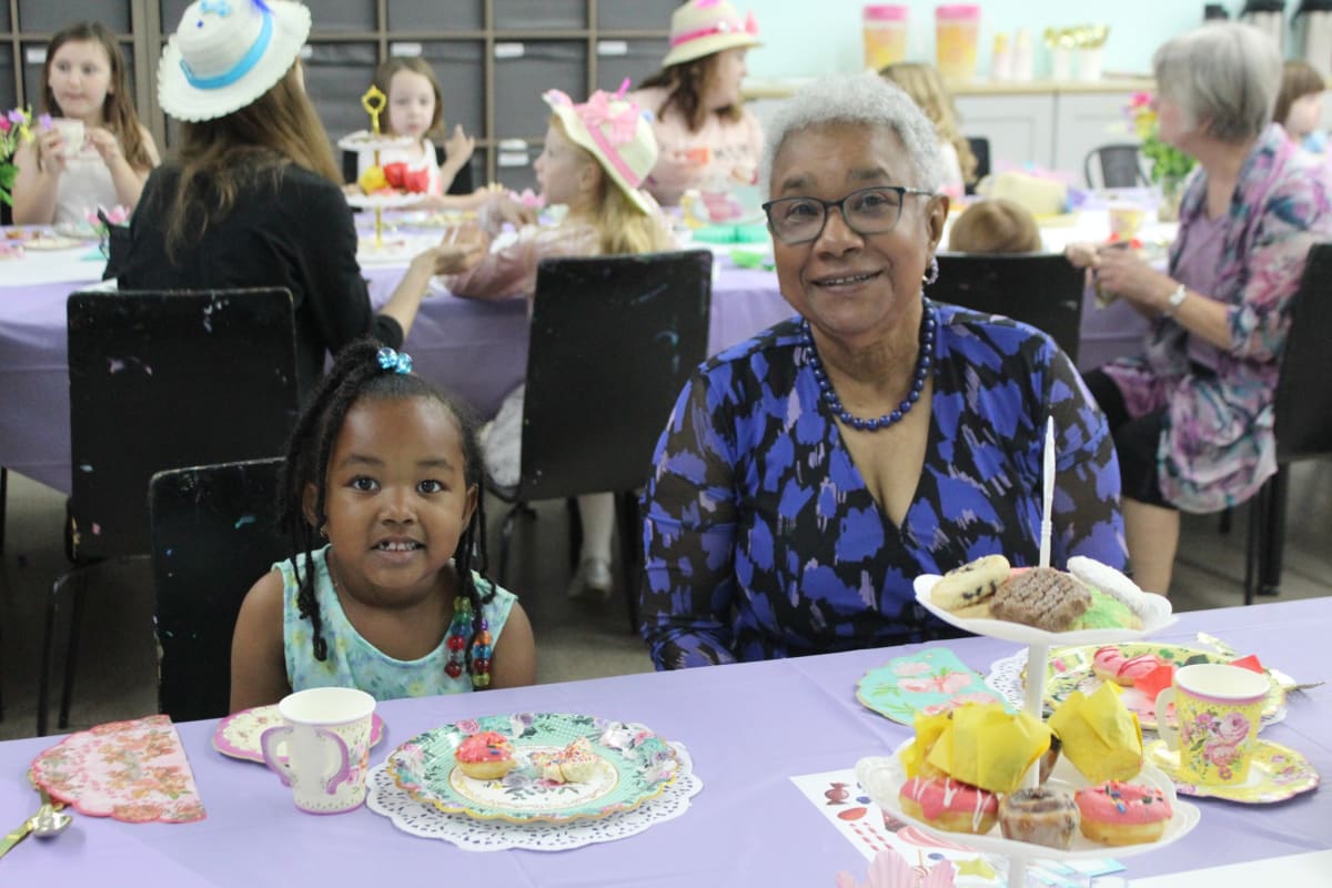 Mommy & Me Mother's Day Tea Party Photo