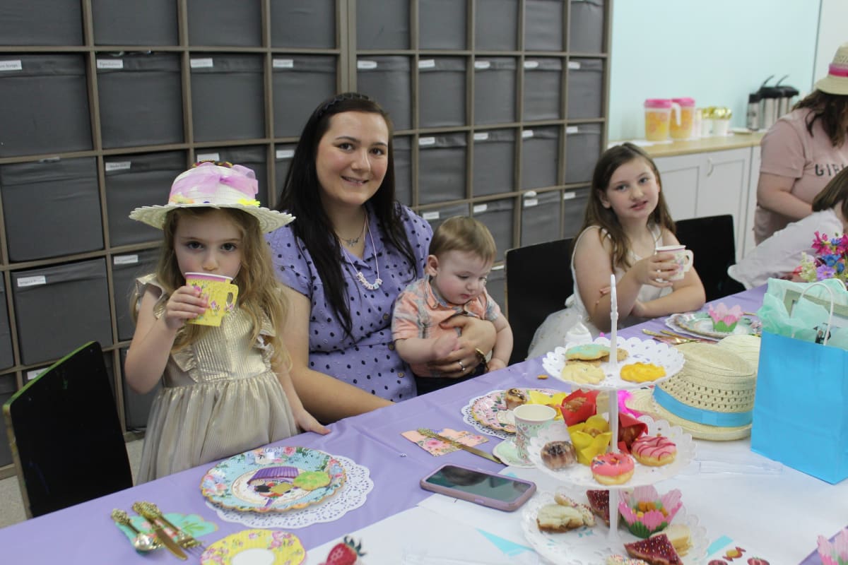 Mommy & Me Mother's Day Tea Party Photo