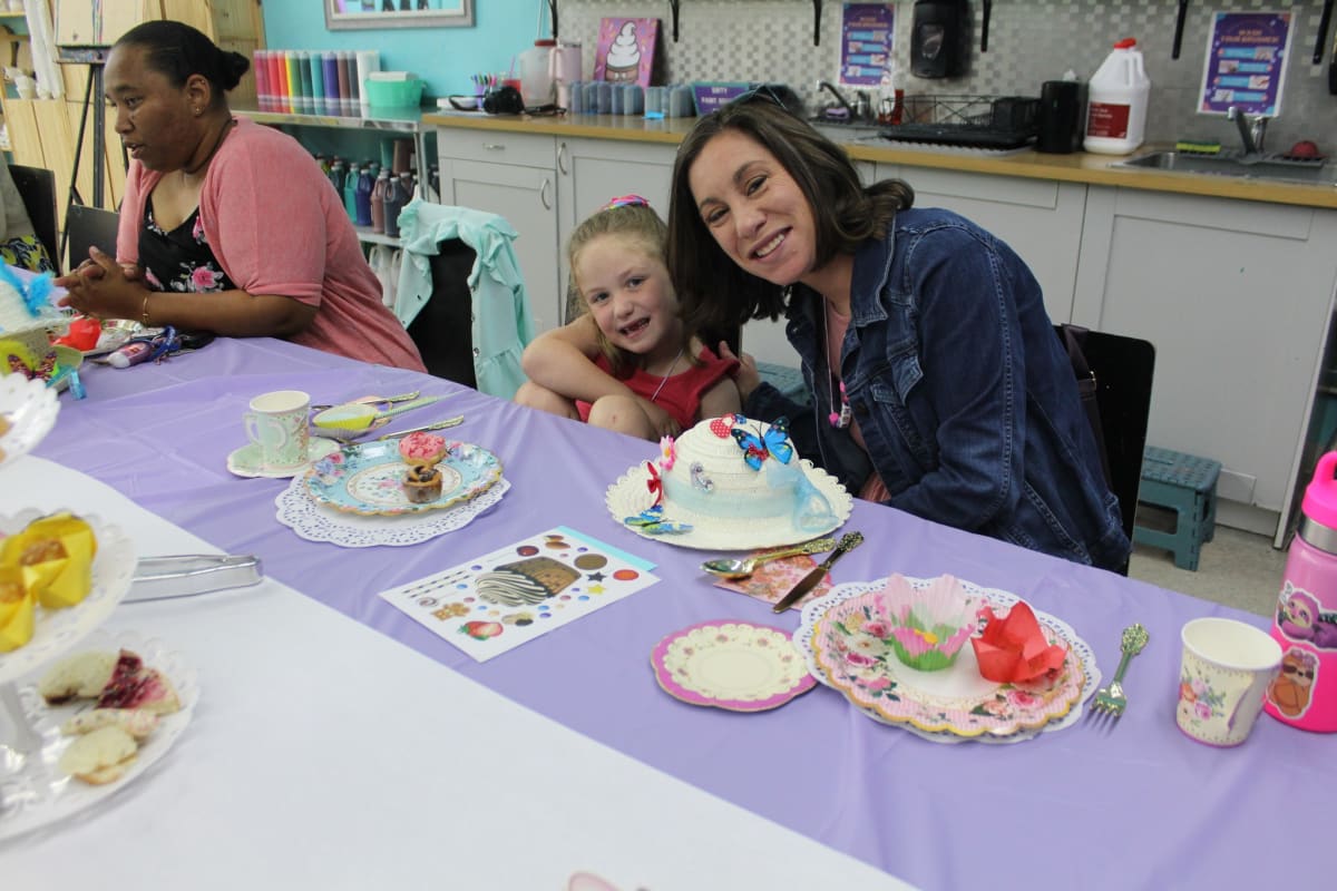 Mommy & Me Mother's Day Tea Party Photo