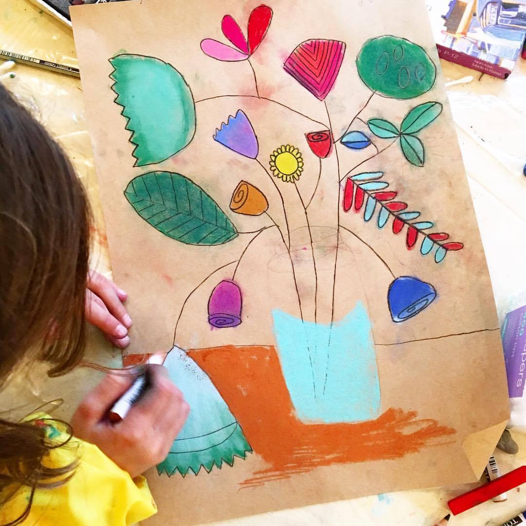 Foto de NIÑOS - CLASE DE ARTE EN INGLÉS (6-8) Clase de prueba €10