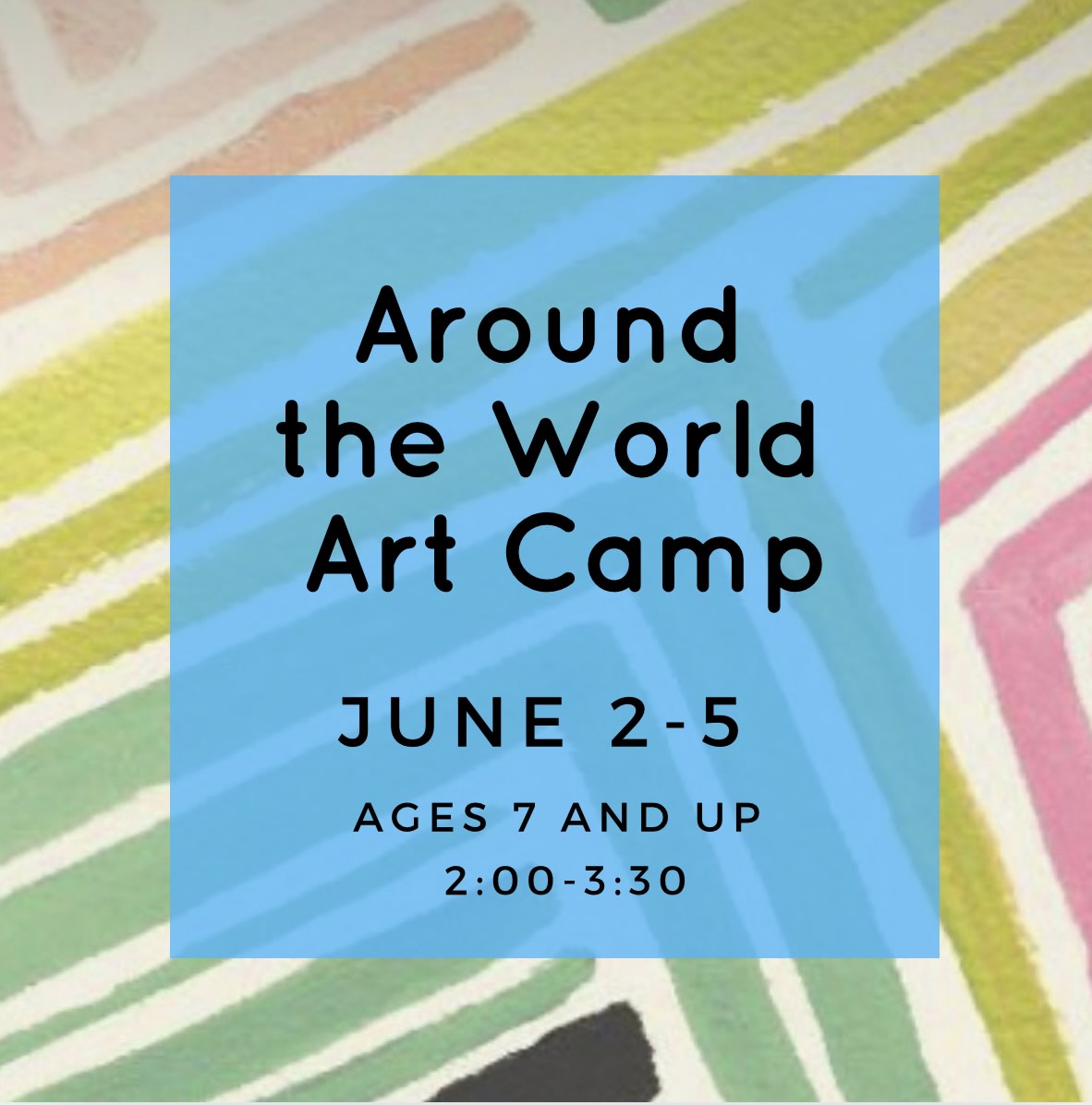 Around the World Art Camp Photo