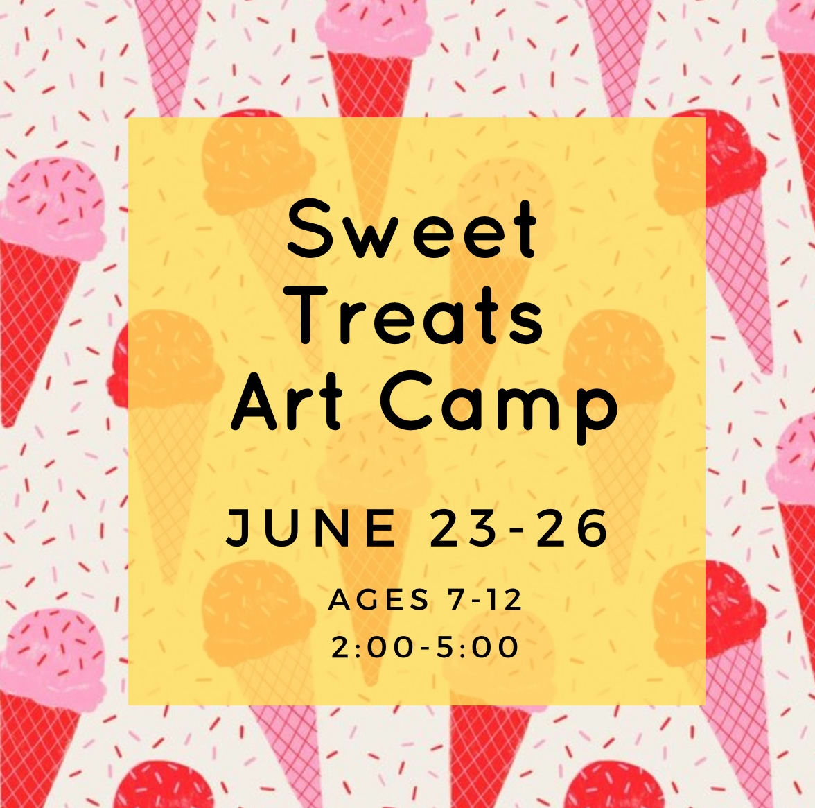 Sweet Treats Art Camp Photo