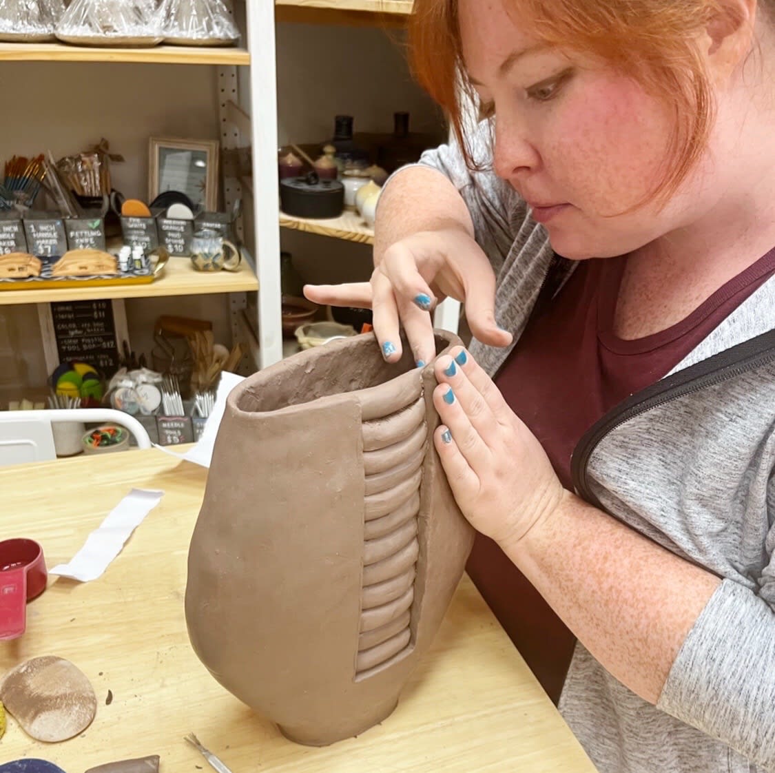 Intro to Hand-building! Wednesdays 6:30p-9:00p starting 4/29 Photo