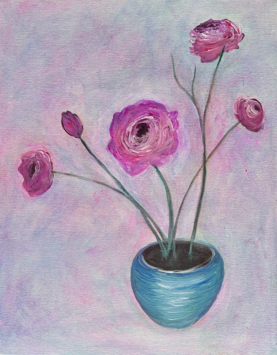 Ikebana Floral Design & Paint with Adela Flora Photo