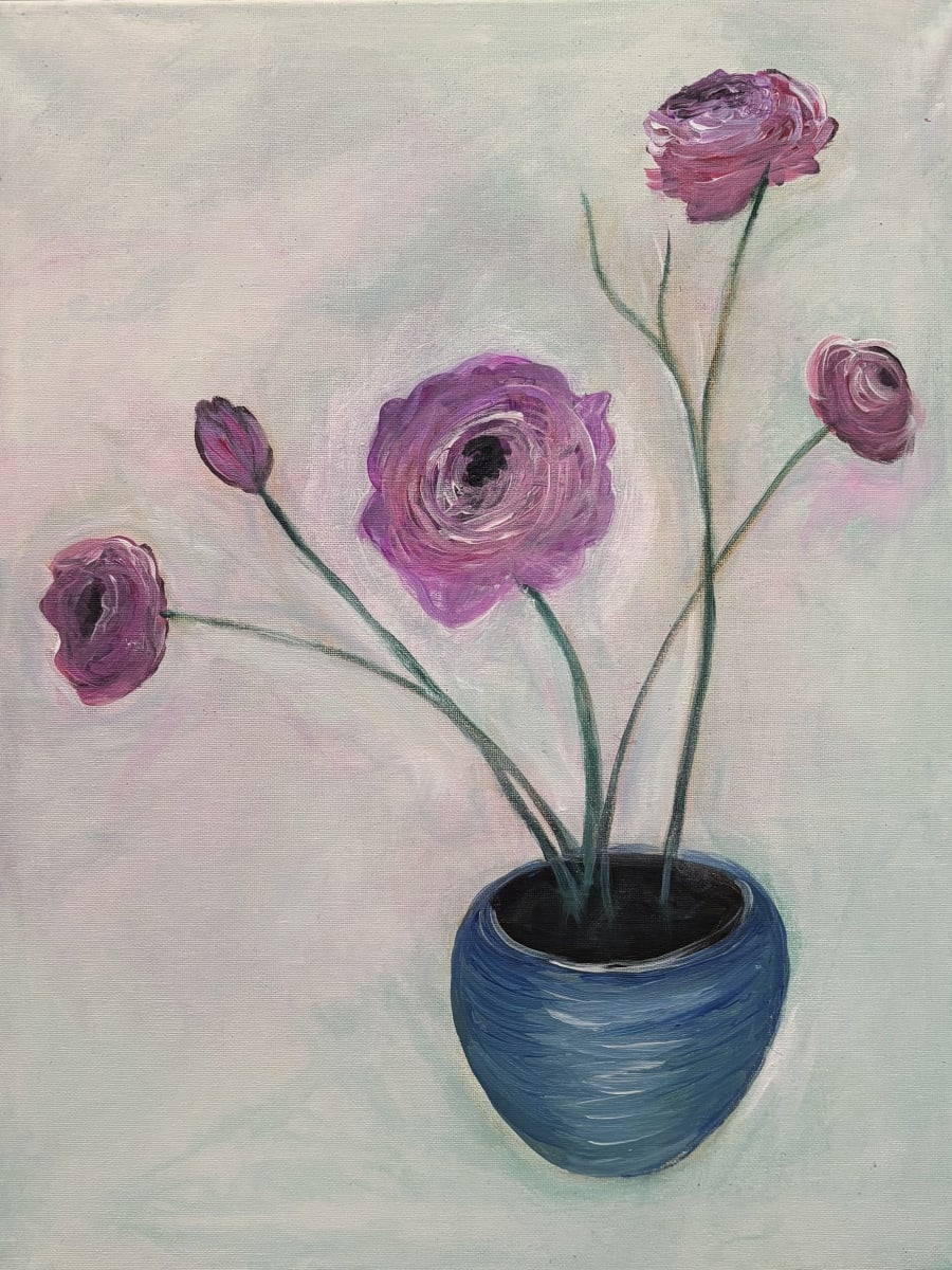Ikebana Floral Design & Paint with Adela Flora Photo