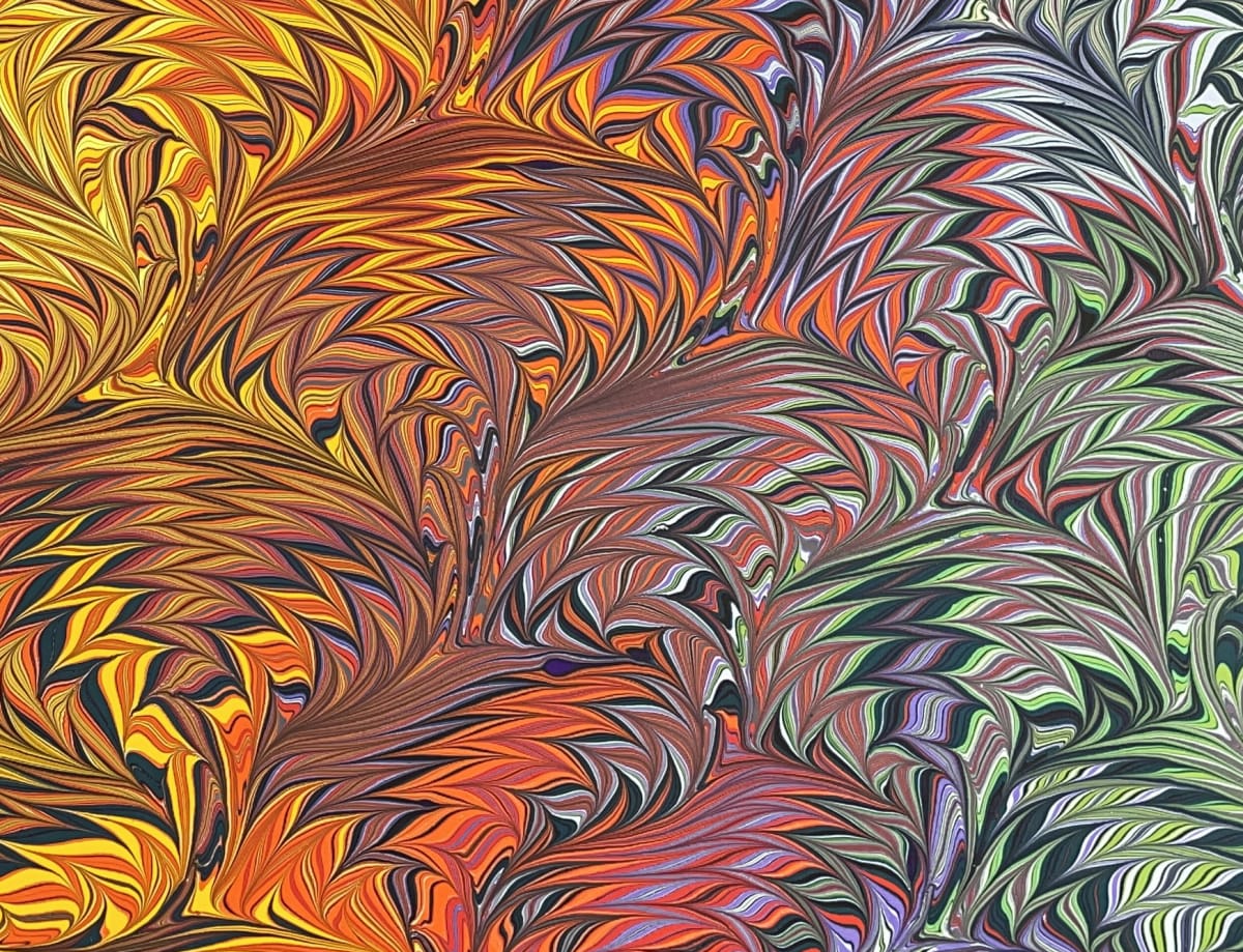 Pattern Masters: Intermediate Level Marbling Workshops Photo