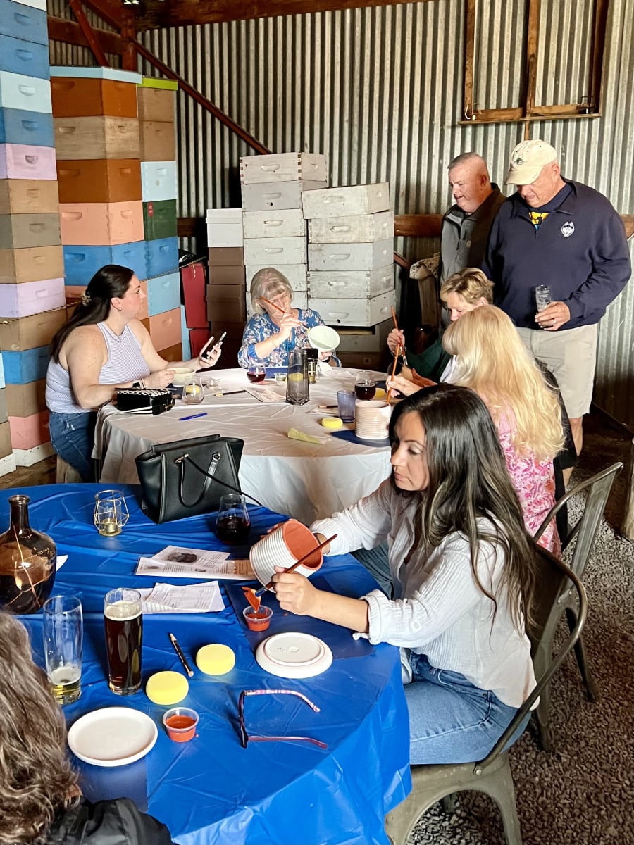 Mother's Day Stoneware Glaze & Sip  @ Wayward Lane Brewing Co Photo