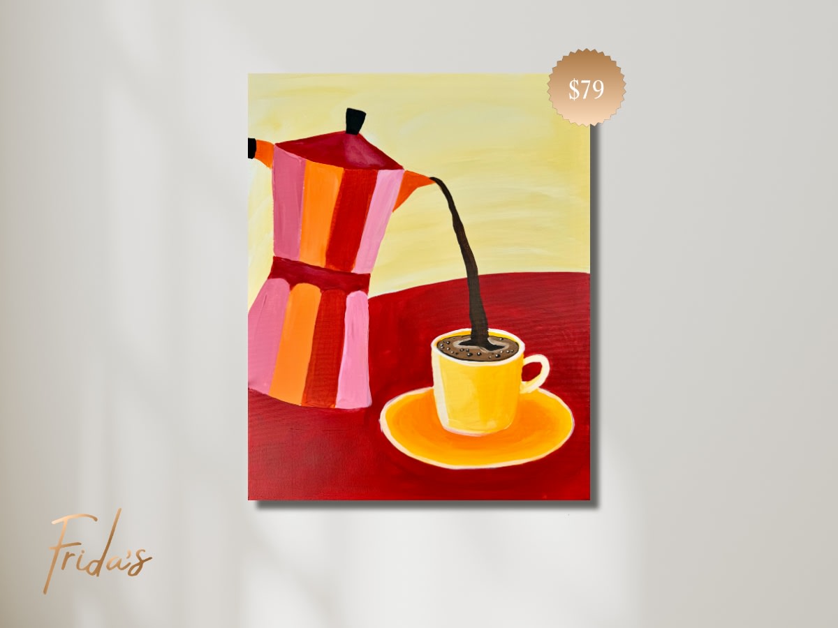CUP OF JOE | Frida's Luxe Sip n' Paint - Sunday Session Photo