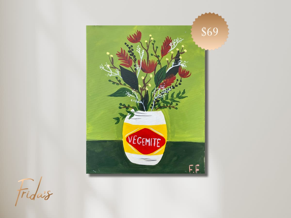 VEGEMITE IS MY JAM | Frida's Luxe Sip n' Paint Photo