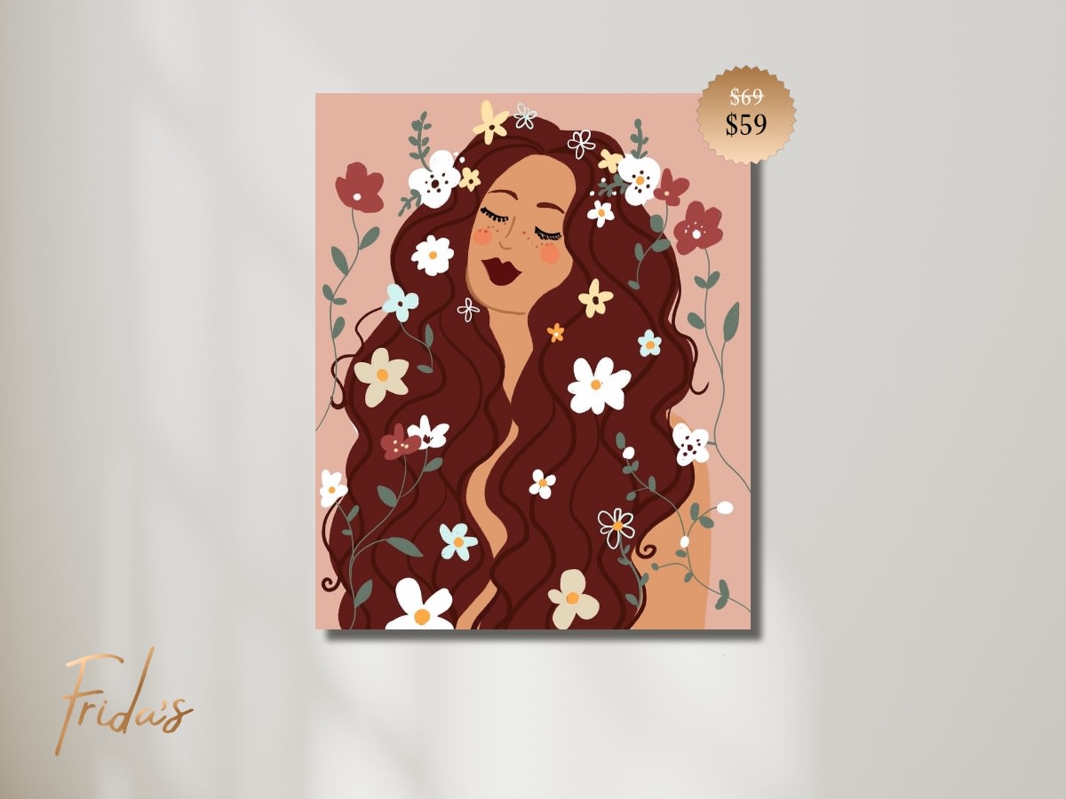 DAPHNE | Frida's Luxe Sip n' Paint - Thrifty Thursday Photo