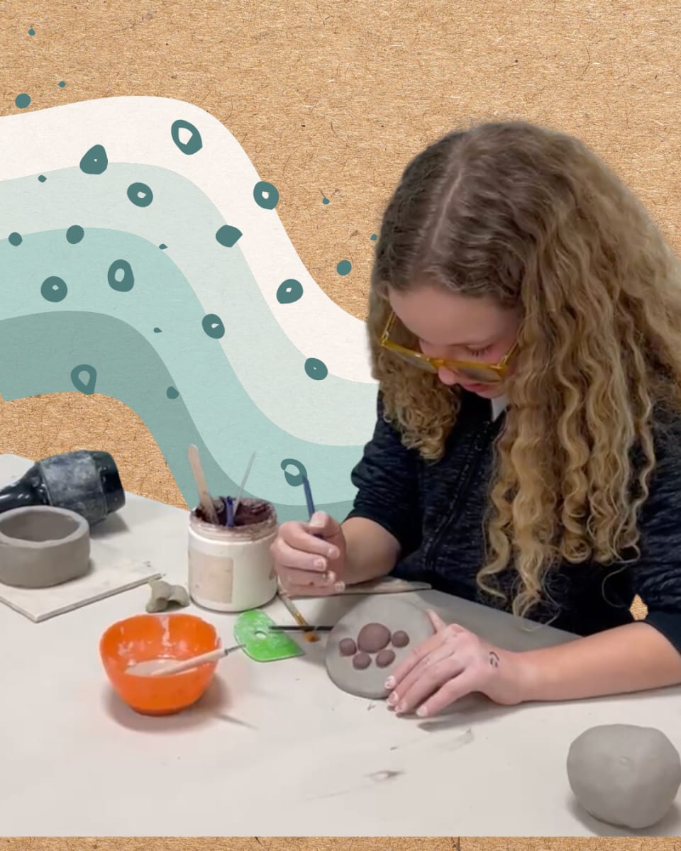 Monday Kids Pottery Class Spring 2025 Photo