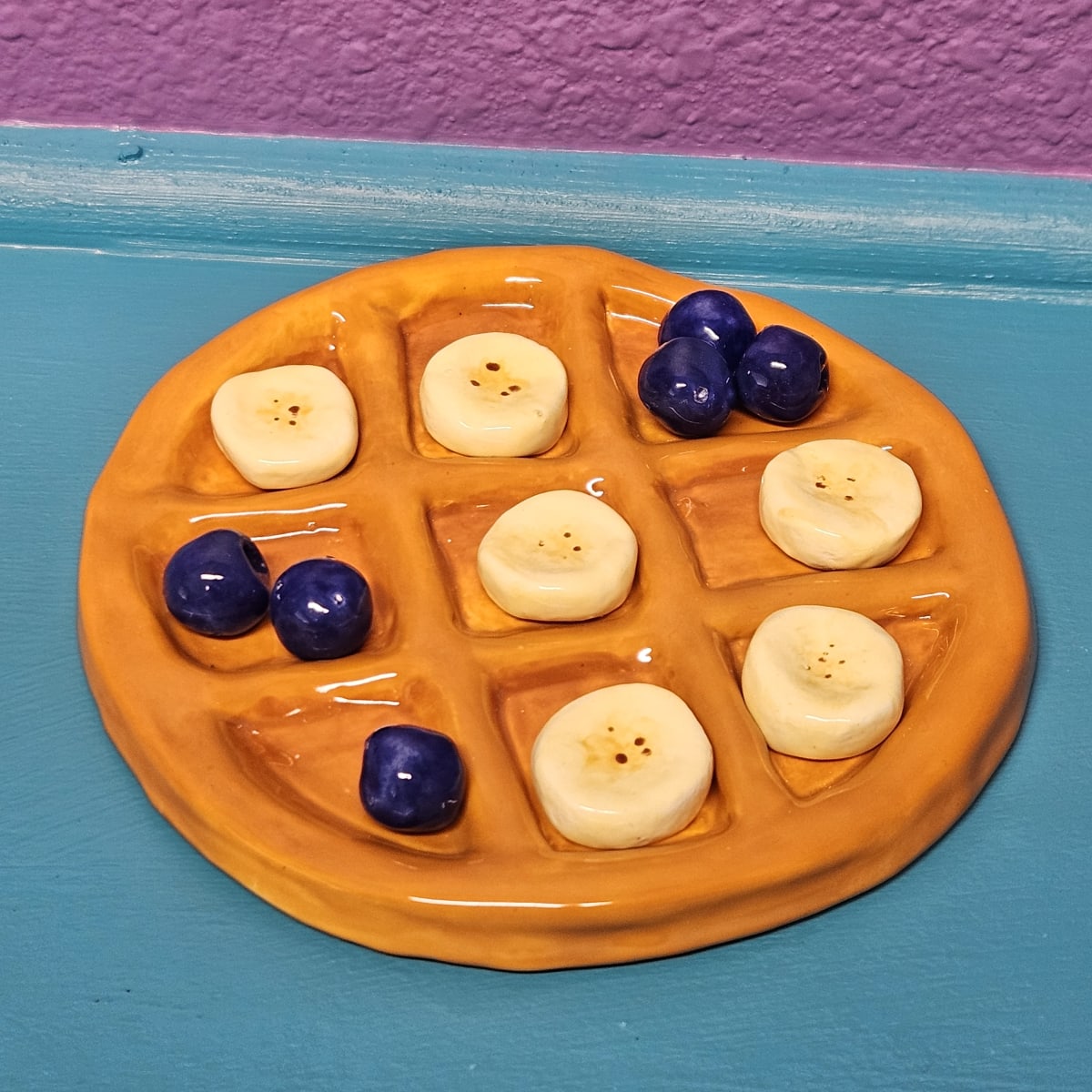 Clay Tic-Tac-Toe Photo
