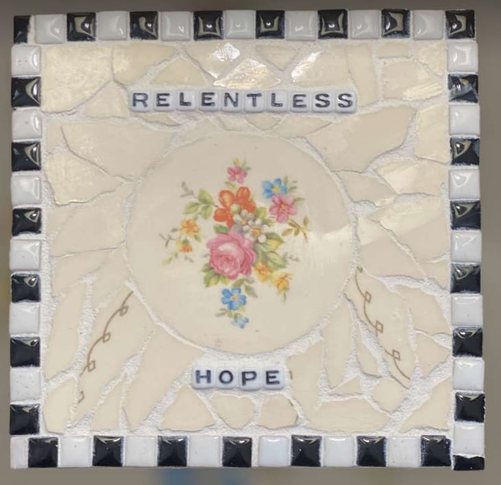 Broken China Mosaics (With Eye Candy) Photo