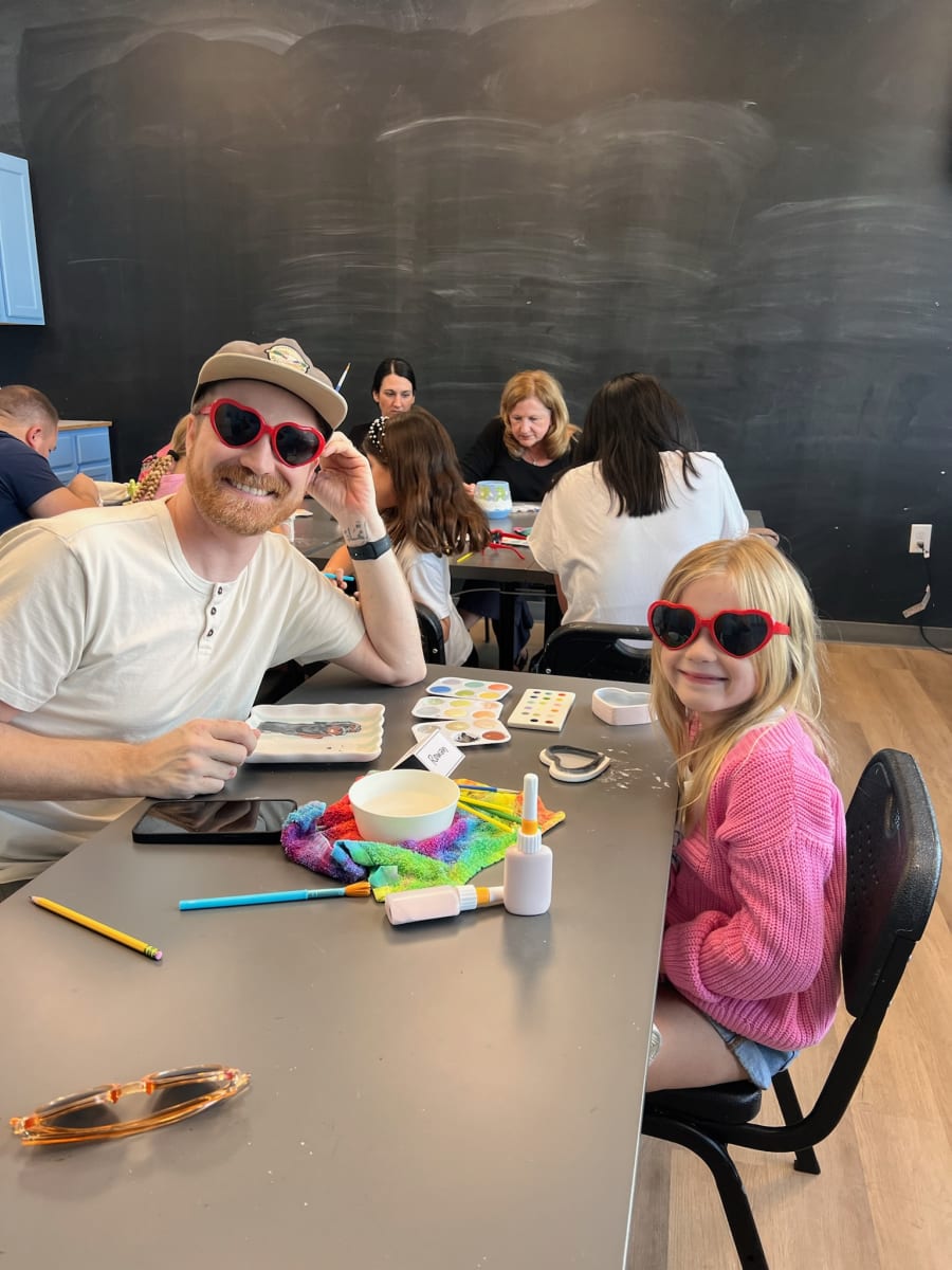 Dads and Donuts! Photo