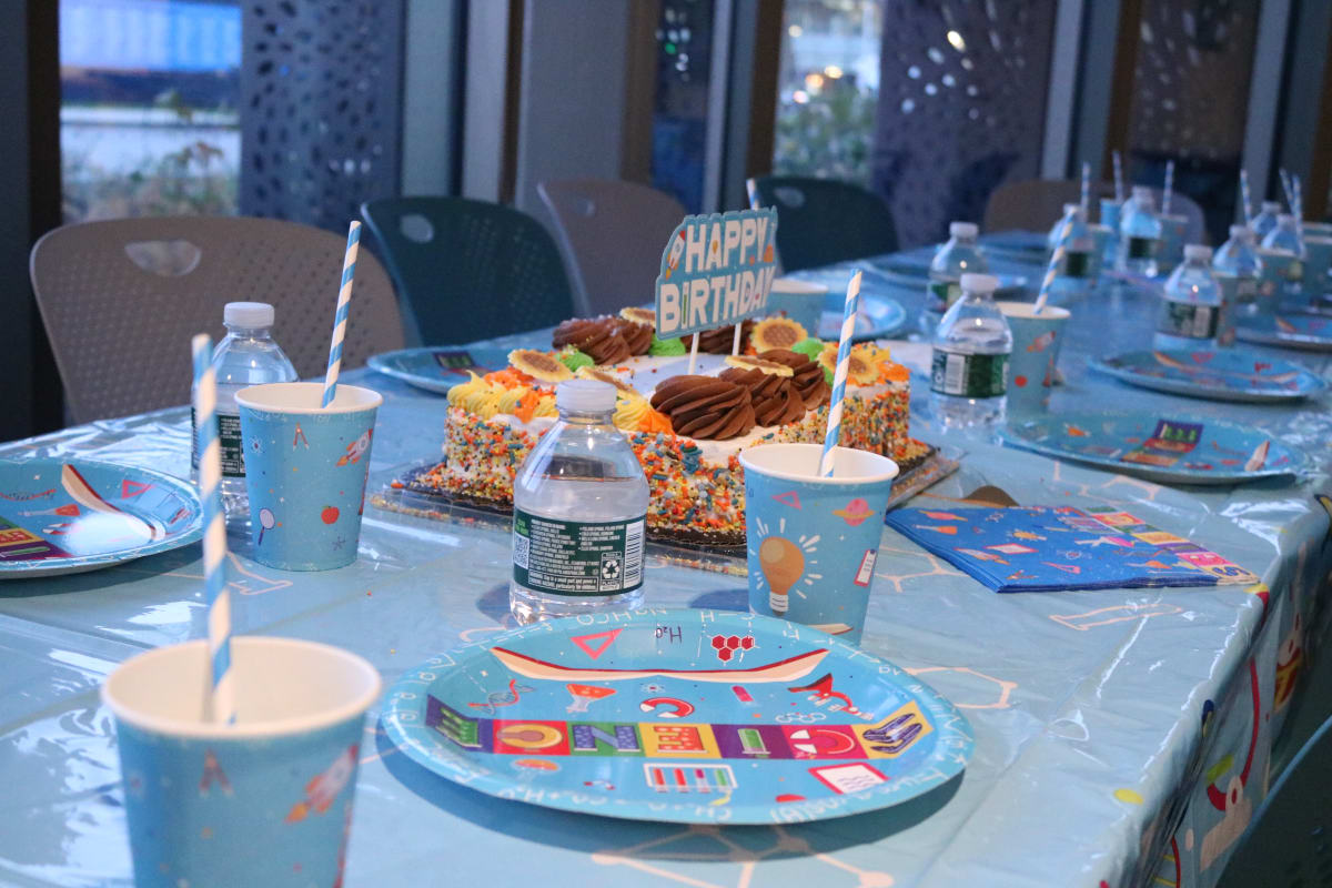 Book a Slimesplotion Party With Us  at The Whittingham Discovery Center! Photo