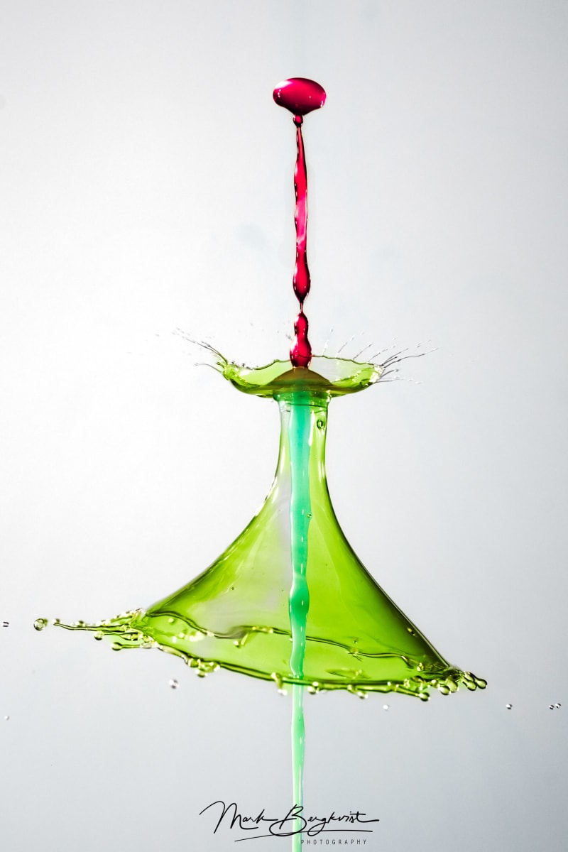 Splash Art: The Magic of Water Drop Collisions Photo