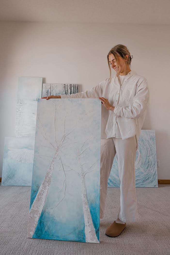 Artist Workshop: Textured Expressions in Nature-Inspired Painting Photo
