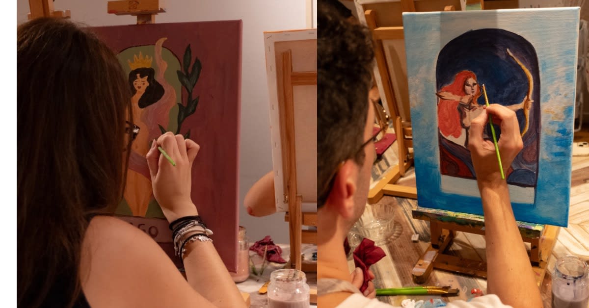 Foto de TAROT + PINTURA & VINO (39€)
