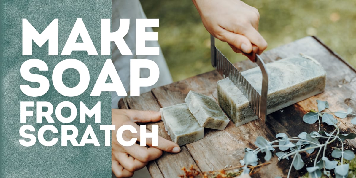 Cold process Soapmaking Photo