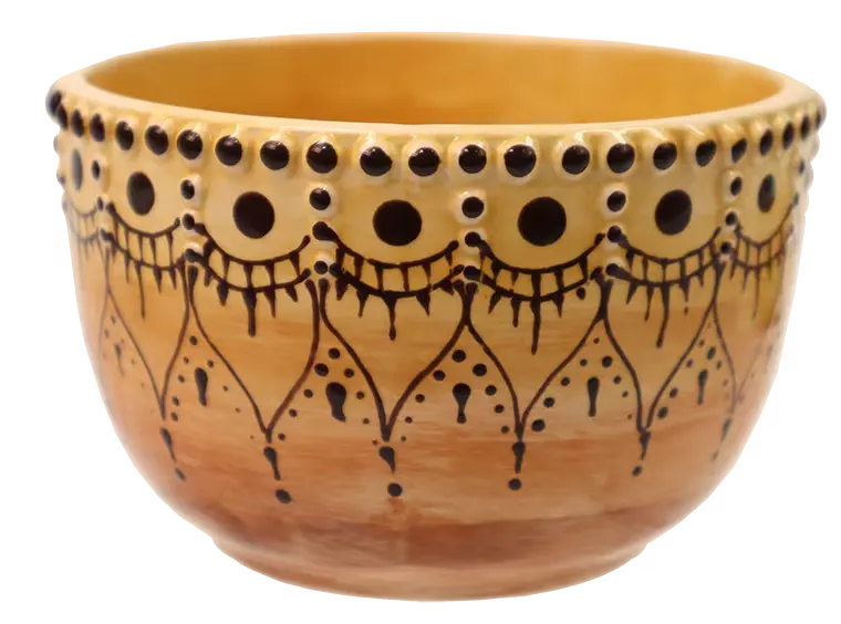 Henna Inspired Plate or Bowl Photo