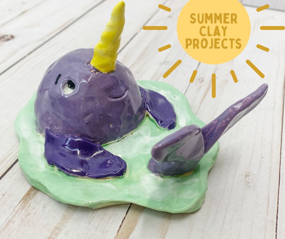 7/31 Kids Clay Narwhal Class Photo