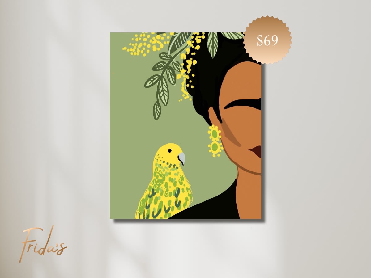 FEATHERS OF FRIDA | Frida's Luxe Sip n' Paint Photo
