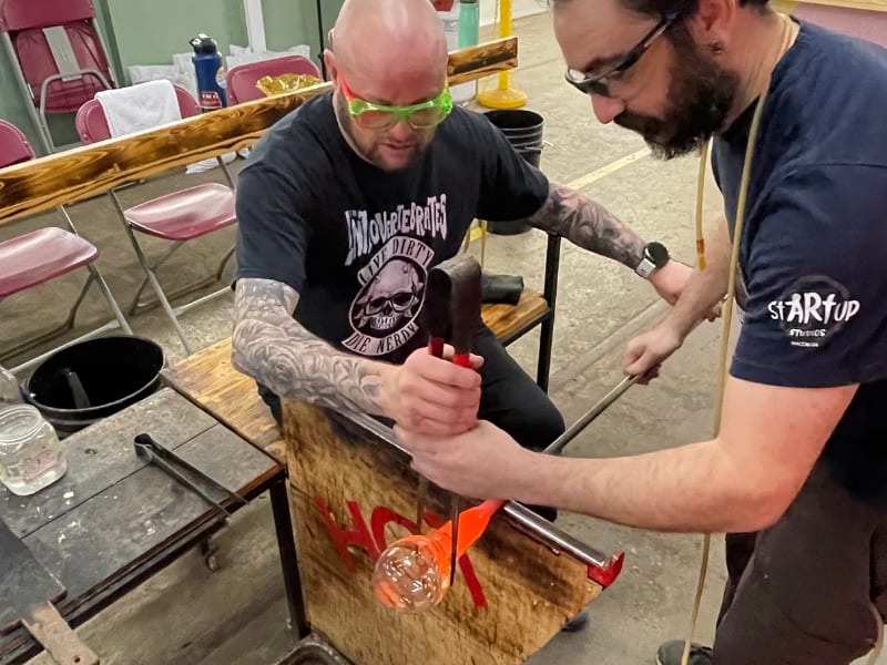 Beginner Glassblowing (Single Session) Photo
