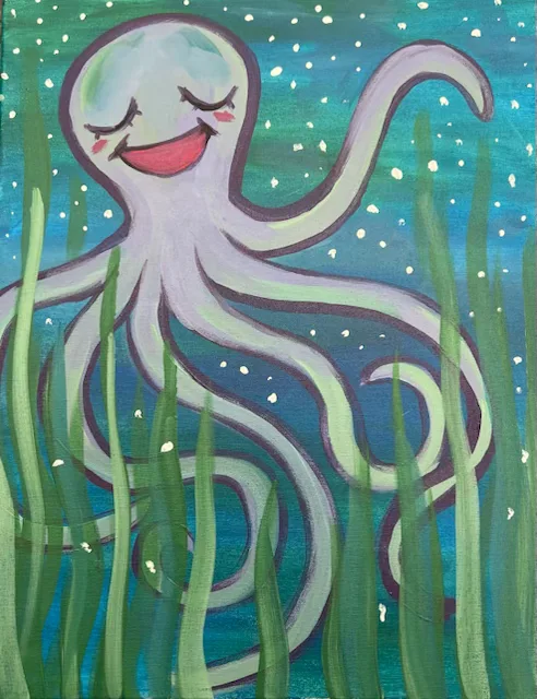 Kids Paint at Mattapoisett Harbor Days with Jill!👍👍👍 Photo