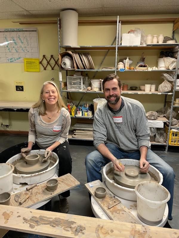 Date Night Wheel Throwing Pottery Class
