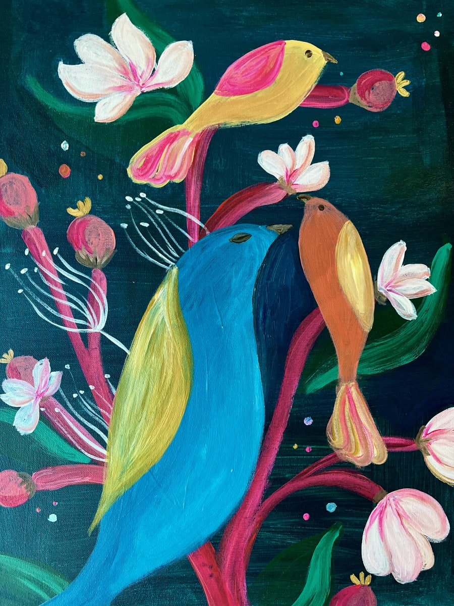 BIRDS & BLOSSOMS Photo