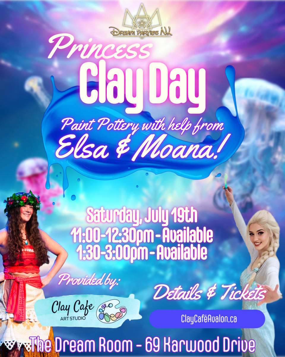 Paint with a Princess - Moana & Elsa Photo