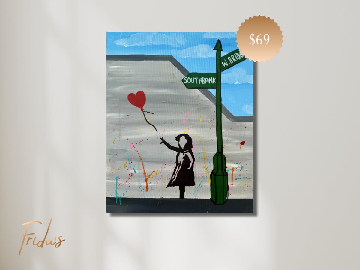 REBEL AT HEART | Frida's Luxe Sip n' Paint Photo