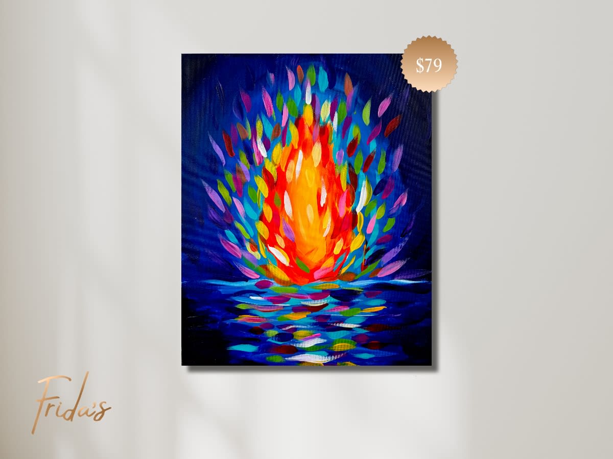IGNITE YOUR SOUL | Frida's Luxe Sip n' Paint - Sunday Session Photo