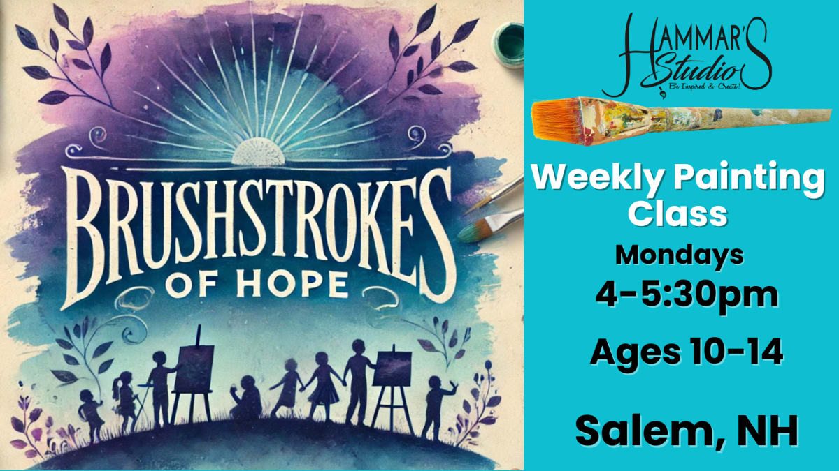 Brushstrokes of Hope Weekly Art Class (Free Program) Photo
