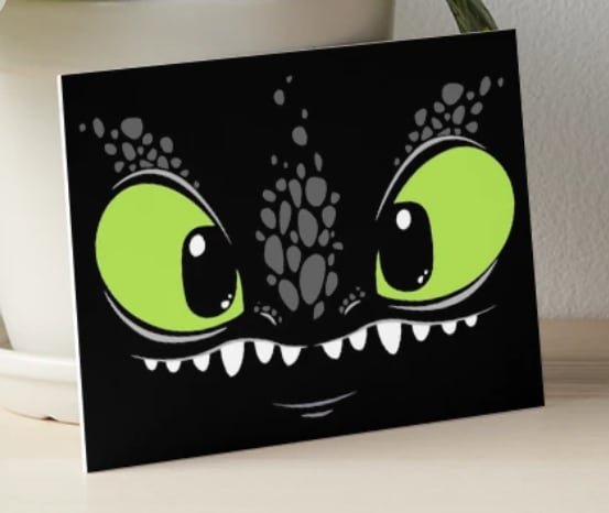 Family Paint Night! - Toothless Photo