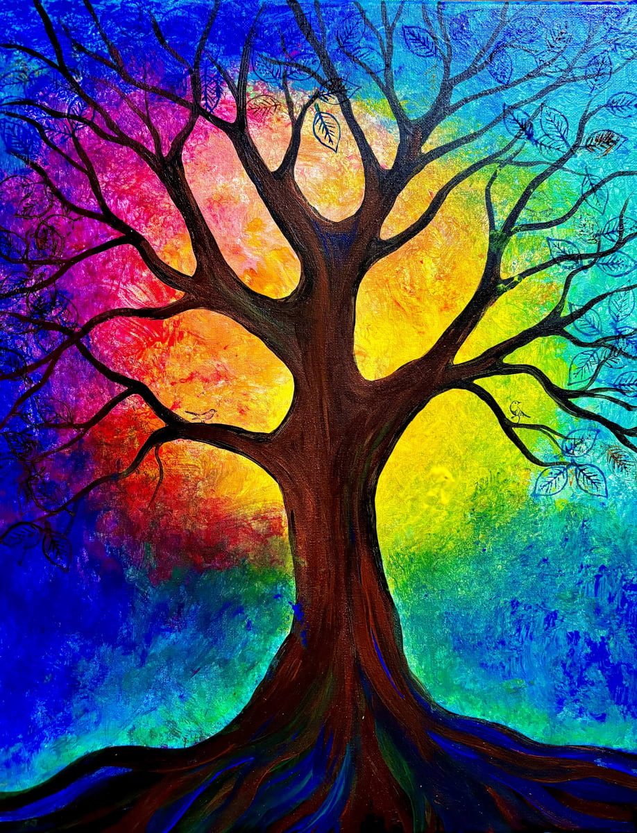 GLOWING TREE OF LIFE Photo