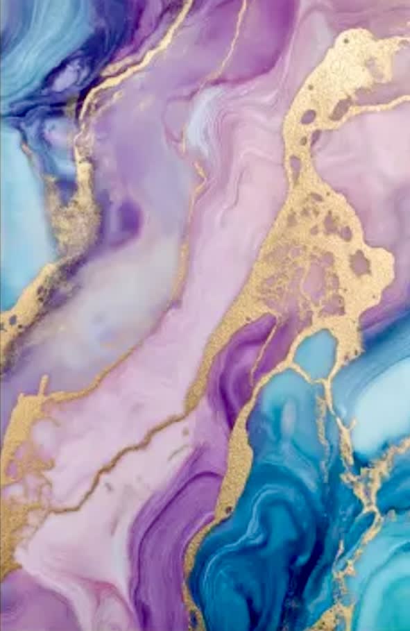 GO WITH THE FLOW ~ FLUID ART Photo