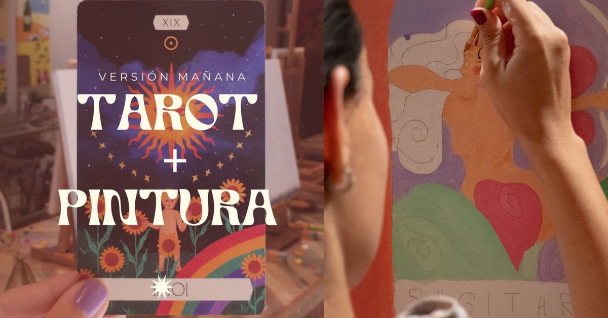 Foto de TAROT + PINTURA & VINO (39€)