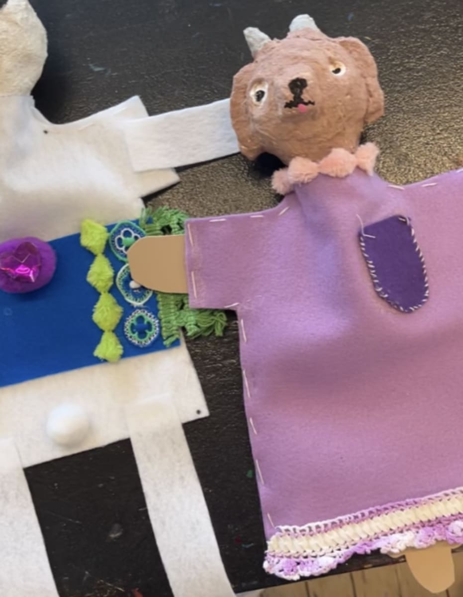 Puppet Making, K - 6th Grades Photo