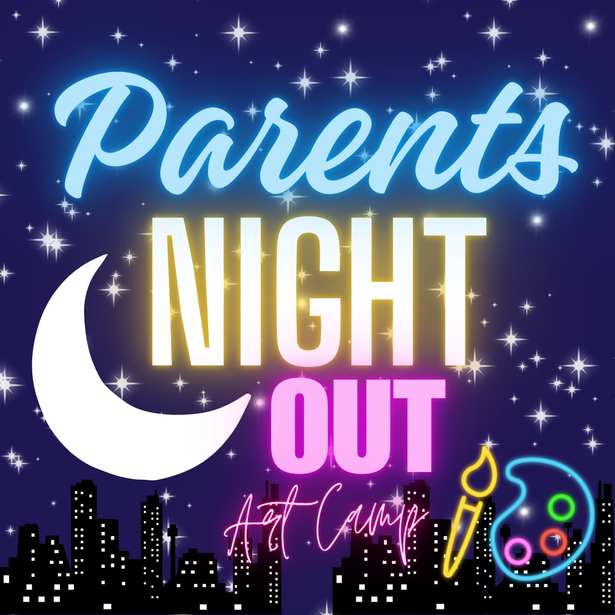 Parents Night Out Art Camp Photo
