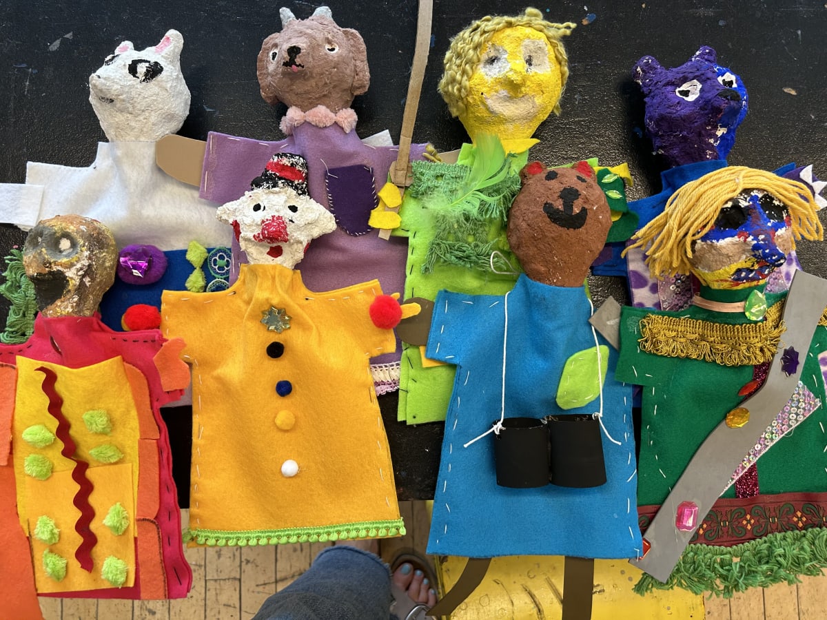 Puppet Making, K - 6th Grades Photo