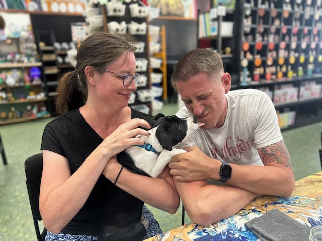 Paint with Puppies - Fundraiser - Our Pack Animal Rescue Photo