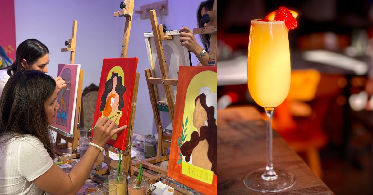 Foto de TAROT + PINTURA & VINO (Pinta tu signo zodiacal) (43€)