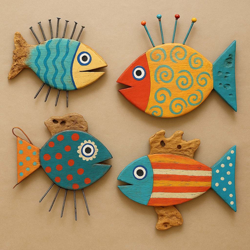 Found Object Fish 🎣 Found Object Fish Workshop – A Fan Favorite, Reimagined!