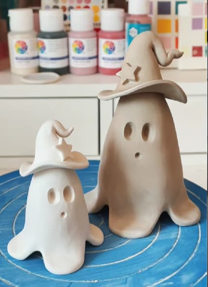 Clay Witchy Ghost Photo