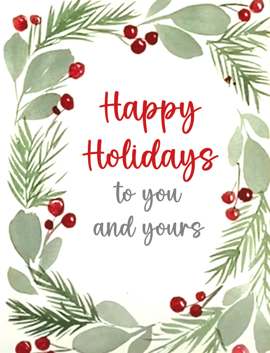 Calligraphy & Watercolor Holiday Cards, Ages 16+ Photo