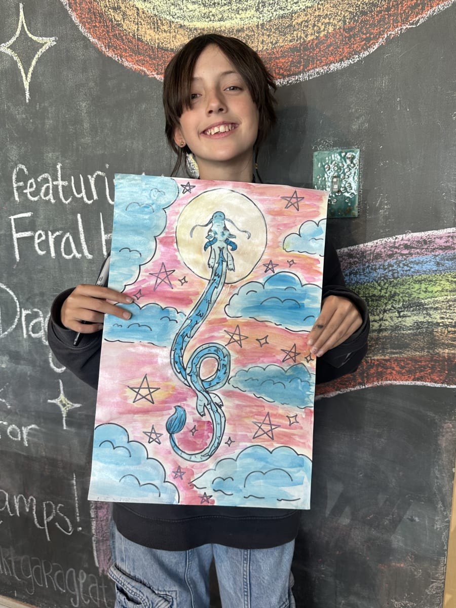 KPop Demon Hunters One Day Art Camp Photo
