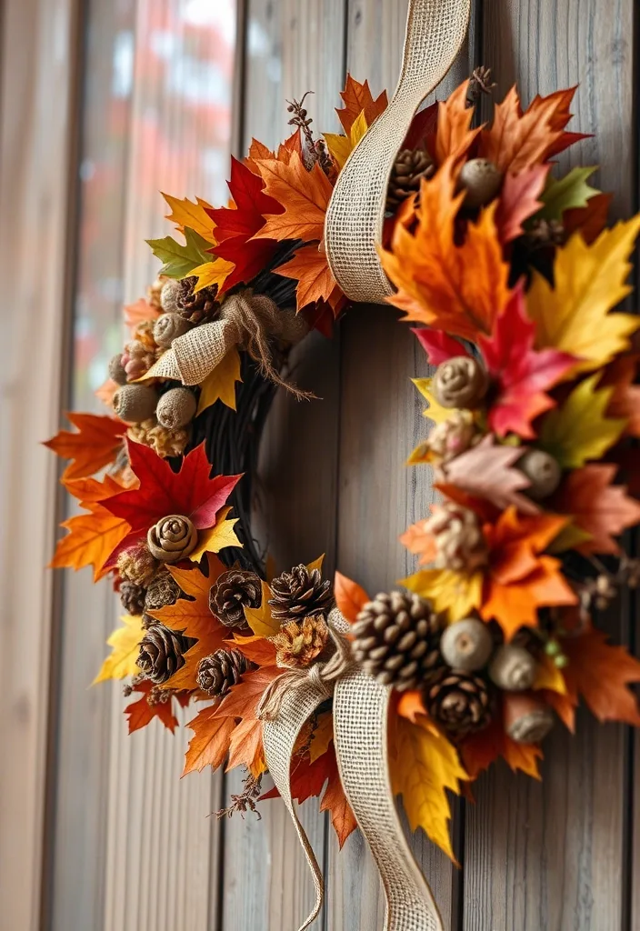 Autumn Wreath Class Photo