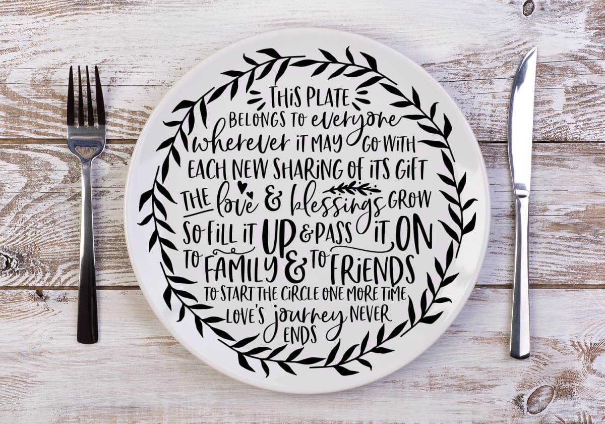 The Giving Plate Photo